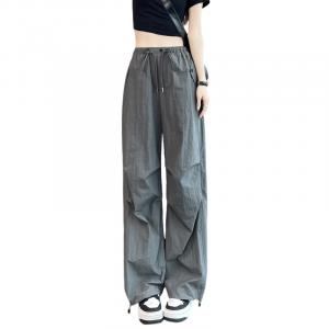 Женские летние повседневные брюки La Chapelle, черные удлиненные