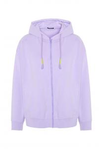 Толстовка с капюшоном Chiemsee, пурпурный