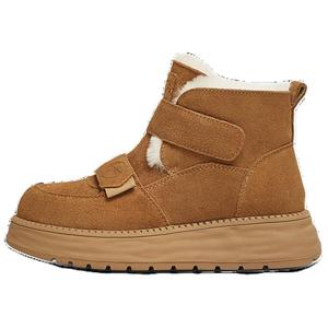 Зимние ботинки женские TATA, Brown (Half Fleece Half Plush)