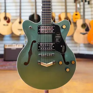 Электрогитара Gretsch Streamliner Center Block Jr. Double-Cut, сталь, оливковый