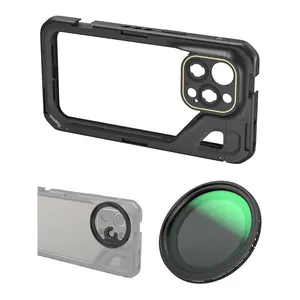 SmallRig Mobile Video Cage for iPhone 15 Pro Max with 52mm