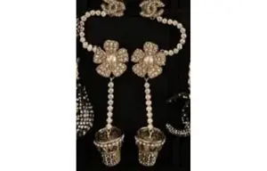 CHANEL Серьги Women's Gold