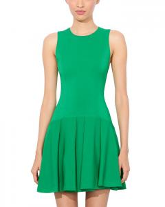 Платье Adley без рукавов Alice and Olivia, зеленый