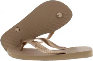 Женские вьетнамки Havaianas Top Tiras, золотистый/розовый