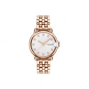 COACH Часы ARDEN Wrist Watch Quartz Movement Stainless Steel Strap 32mm Mother of Pearl Color Watch Dial Women's Watch
