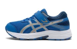 Кроссовки для детей, детские, низкие, синие Asics, синий