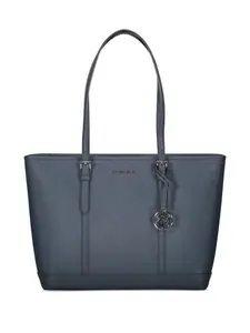 Сумка-тоут Jet Set с пряжкой MICHAEL KORS, синий