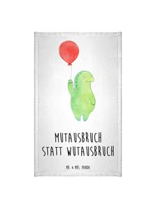 Mr. & Mrs. Panda Гостевые полотенца с изображением черепахи, воздушный шар с надписью, белого цвета