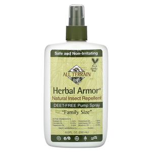 Натуральный репеллент All Terrain Herbal Armor от насекомых, 240 мл