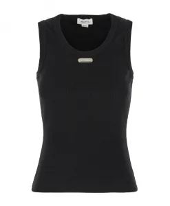 Стильный топ для ценителей моды Alexander Mcqueen, черный