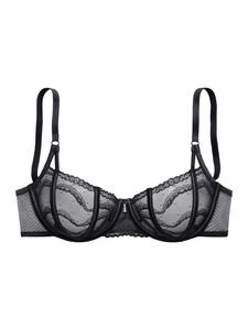 Бюстгальтер на косточках LASCANA, черный