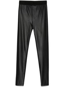 Леггинсы с логотипом Versace Jeans Couture, черный