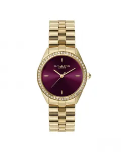Женские часы-браслет Bejewelled Le Gold Tone из нержавеющей стали, 34 мм Olivia Burton