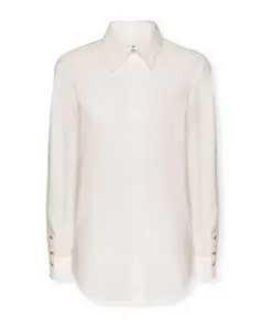 Свободная рубашка из поплина Elena Mirã², белый