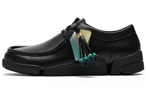 Clarks Trigenic2 Lo низкие повседневные кроссовки женские black