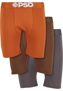 Боксеры PSD, коричневый/серый/оранжевый