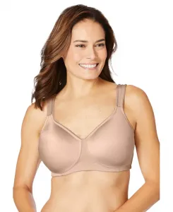 Женская беспроводная футболка из микрофибры с легкой подкладкой Comfort Choice, загар/бежевый