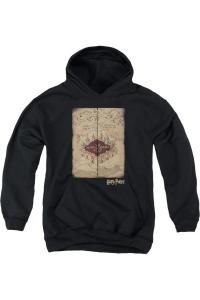 Худи "Карта мародеров" из Гарри Поттера для детей Gildan, черный
