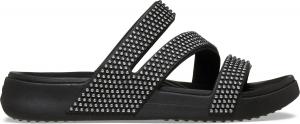 Женские сандалии Crocs Getaway с ремешками, 8 Black Gems