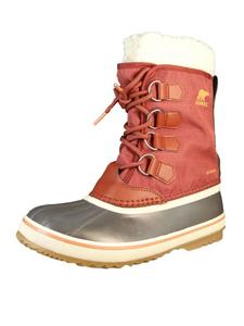 Сапоги женские Sorel зимние с мехом, розовый