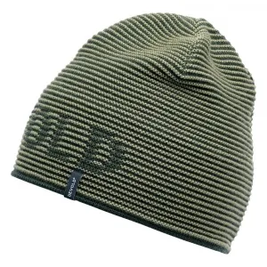 Шапка DEVOLD OF NORWAY Rib Logo Merino, зеленый