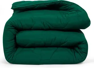 Одеяло 2 в 1 240 x 200 см - можно стирать без чехла - зеленое DoubleDry