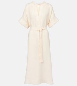 Льняной кафтан bibi Eres, Corail Blanc