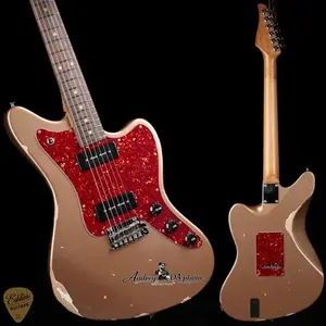 2024 - Эксклюзивная гитара Suhr Eddie's Guitars Roasted Classic JM Antique - Firemist Gold