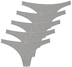 Стринги Yenita Tangas 5er Set, серый