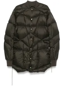 Пальто Flight Liner Rick Owens, зеленый