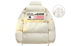 Стеганая куртка унисекс Dj.Spirit, Черный (на флисовой подкладке)