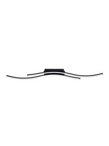 Светодиодный потолочный светильник "ONDA" черного цвета - (Д)96 см x (Ш)7 см x (В)2,5 см - класс энергоэффективности E näve