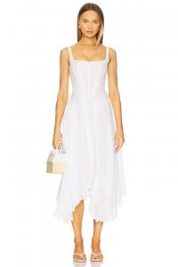 Платье "Медовый месяц" Understated Leather, white