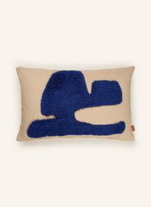 Декоративная подушка Ferm Living LAY mit Daunenfüllung, 37x56,5 см, цвет hellbraun/blau