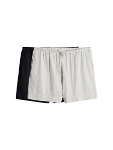 The Set Шорты Regular в цвете Ivory, Black