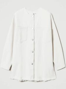 Куртка TWINSET из органического хлопка, нейтральный