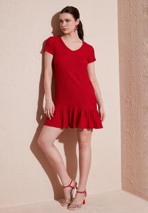 Повседневное платье REGULAR FIT LELA, красный