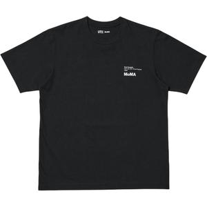 Футболка MoMA SS25 Unisex UNIQLO, черный