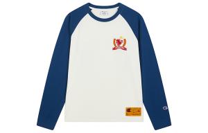 Футболки унисекс с круглым вырезом, умеренно прямой крой Champion, белый/синий