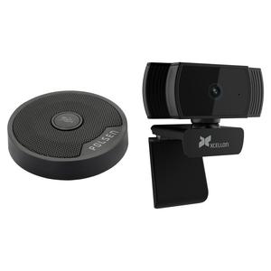 Комплект видеоконференцсвязи Polsen с USB-микрофоном US-OB-33 и HD-веб-камерой