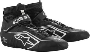 Кроссовки для вождения Alpinestars Tech 1-Z V2 SFI - модель 2020, Black/White/Silver