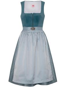 Широкая юбка в сборку SPIETH & WENSKY Fee, бирюзовый