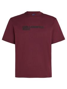 Рубашка KARL LAGERFELD JEANS, бордовый