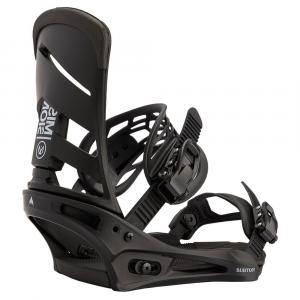 Крепления для сноуборда Burton Mission Re:Flex (мужские) - зима 2026 года, Black/Black