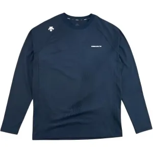 Футболка мужская Crew Neck Moderate DESCENTE, темно-зеленый/dgrn