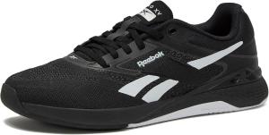 Женские кроссовки Reebok Nano X5, для кросс-тренинга, спортзала и ходьбы, белый/черный