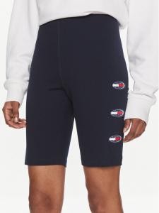 Байкерские шорты узкого кроя Tommy Jeans, синий