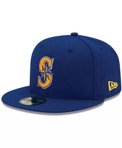 Мужская приталенная кепка Seattle Mariners Alternate 2 Authentic On Field 59FIFTY New Era