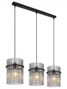 Globo lighting Подвесной светильник «Горли» черного цвета - (Ш)80 x (В)140 x (Г)20 см
