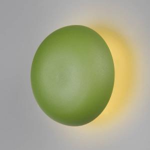 Светодиодный настенный светильник Reality Leuchten Davey, железо - 1-пламень - зеленый